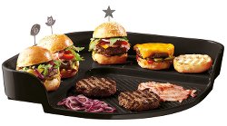 Emile Henry Eh797548 Burger Party Plaque Pour Barbecue